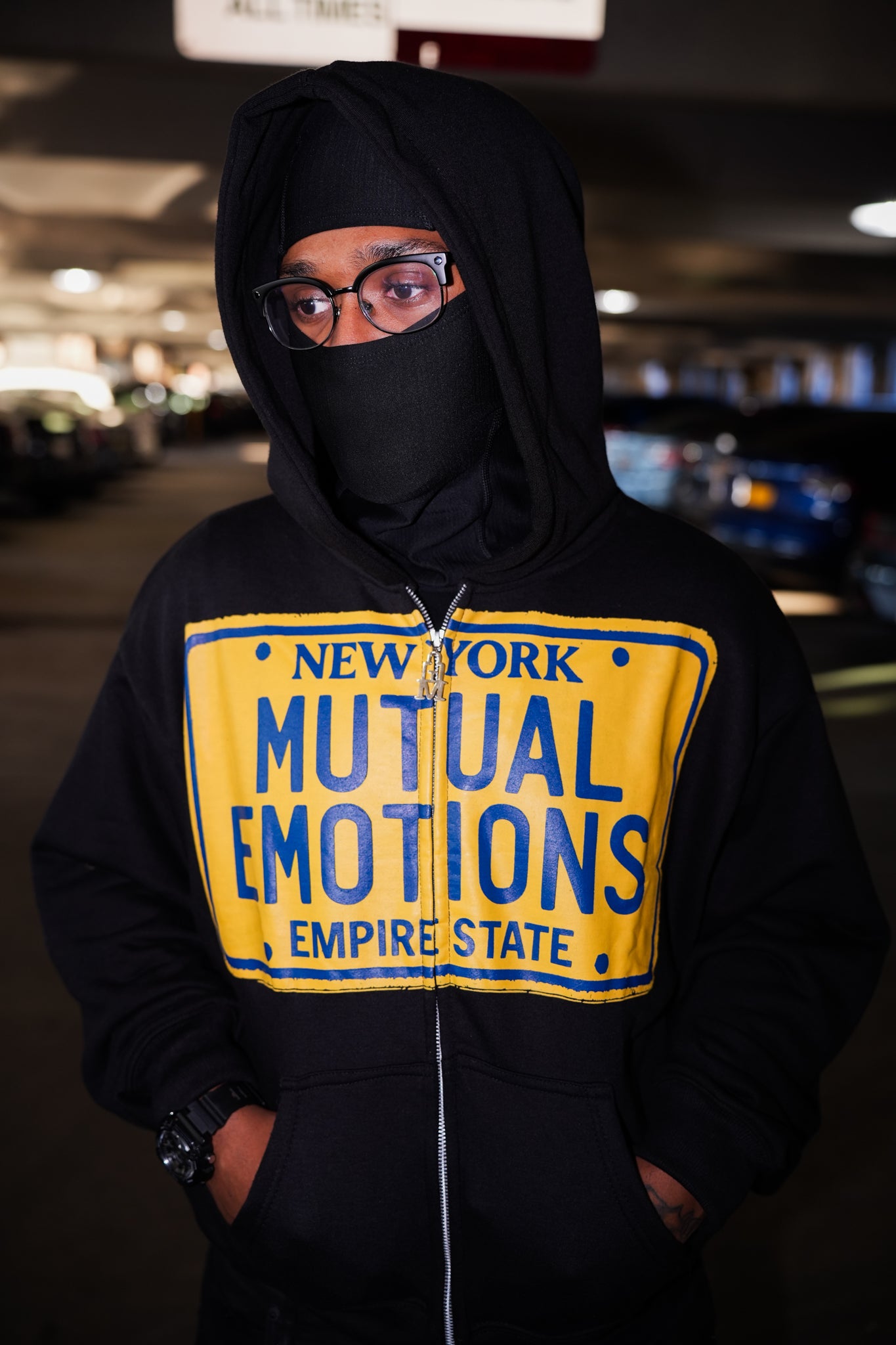 License Plate Zip Up