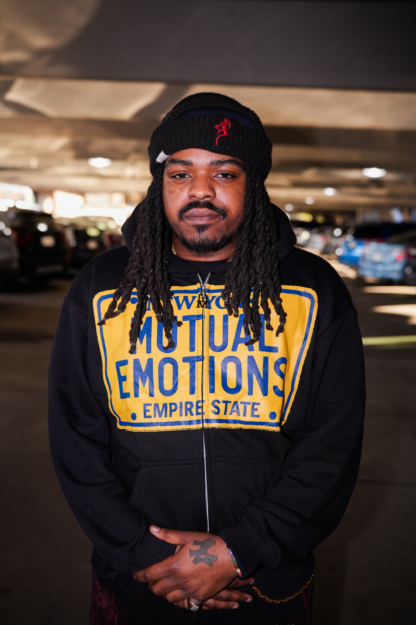 License Plate Zip Up